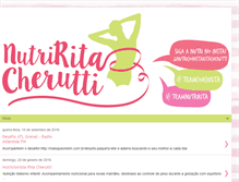 Tablet Screenshot of cherutti.com.br